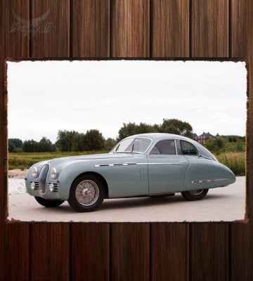 Металлическая табличка Talbot-Lago T26 GS Coupe by Saoutchik